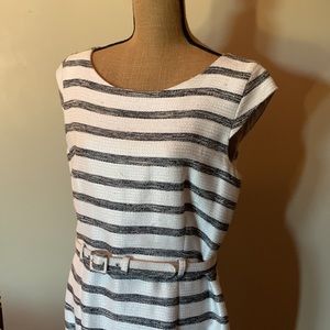 Banana republic brand new with tag blue and white tweed dress!